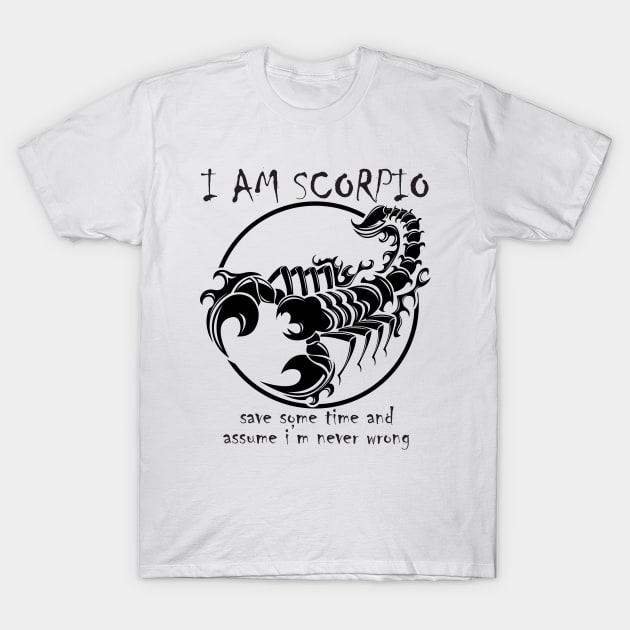 Scorpio T-Shirt by CandD